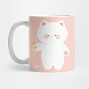 Drawing Cat Mug